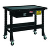 Tear Down Bench with Painted Steel Top-Model #800023